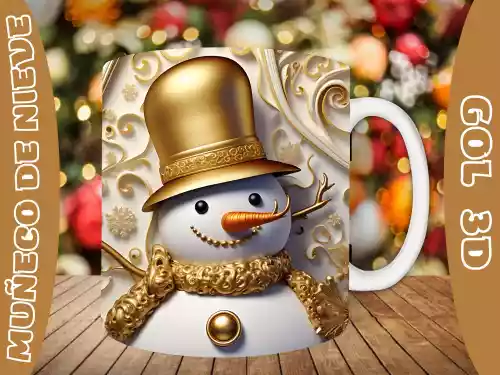 vectores plantilas NAVIDAD,FESTEJO,FESTIVIDAD,3D,MUÑECO DE NIEVE,INFLADO,